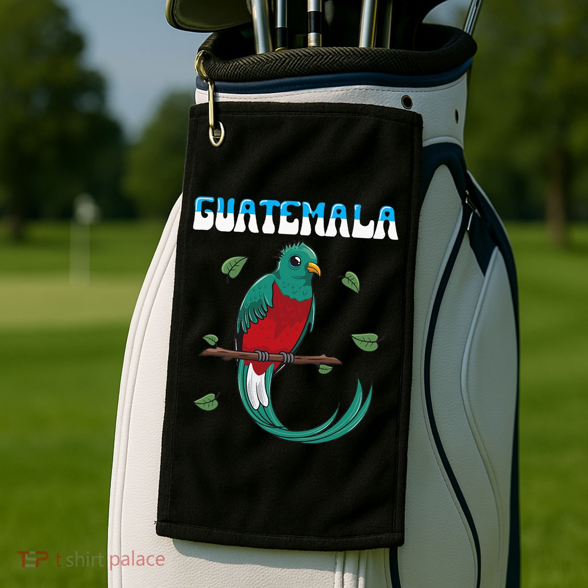 Guatemala Guatemalan Quetzal Golf Towel