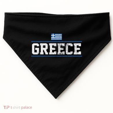 Greece USA-Made Doggie Bandana