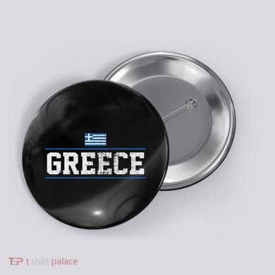 Greece Button