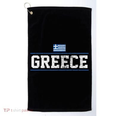 Greece Golf Towel