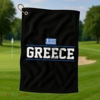 Greece Golf Towel thumb 1