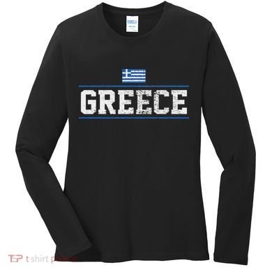 Greece Women's Long Sleeve Shirt