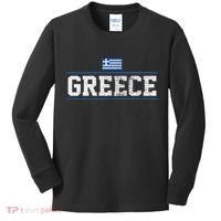 Greece Kids Long Sleeve Shirt thumb 0