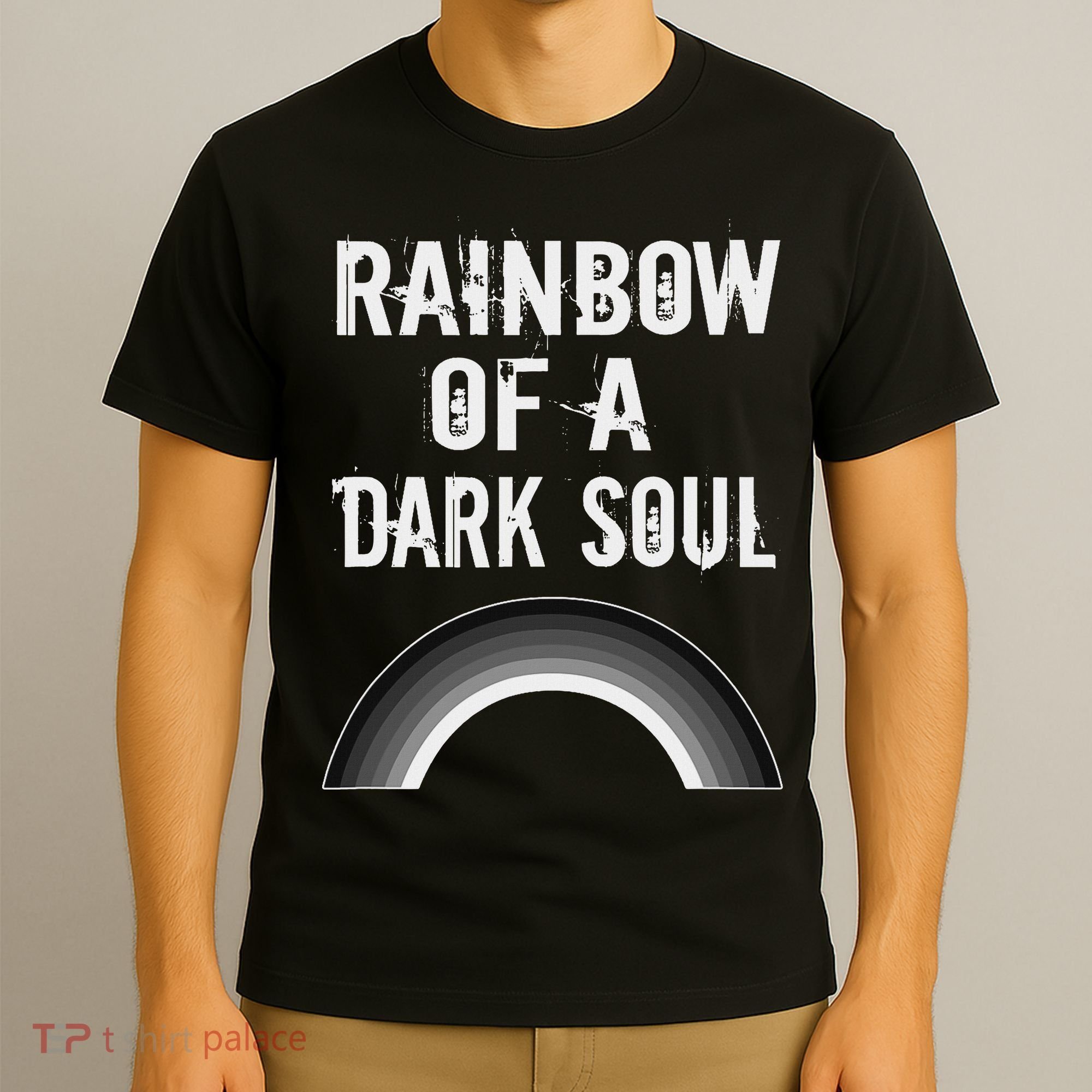 Gothic Grunge Rainbow Of A Dark Soul Goth Occult T-Shirt