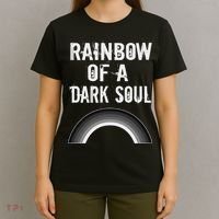 Gothic Grunge Rainbow Of A Dark Soul Goth Occult T-Shirt thumb 4