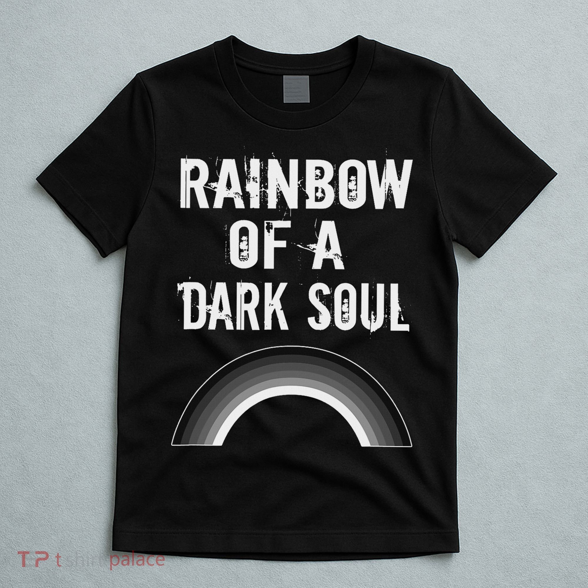 Gothic Grunge Rainbow Of A Dark Soul Goth Occult T-Shirt