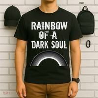 Gothic Grunge Rainbow Of A Dark Soul Goth Occult T-Shirt thumb 6