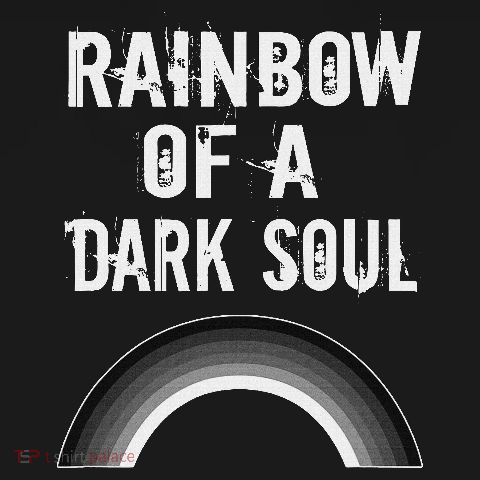 Gothic Grunge Rainbow Of A Dark Soul Goth Occult T-Shirt