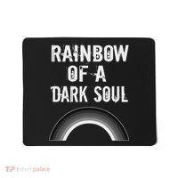 Gothic Grunge Rainbow Of A Dark Soul Goth Occult Mousepad thumb 0