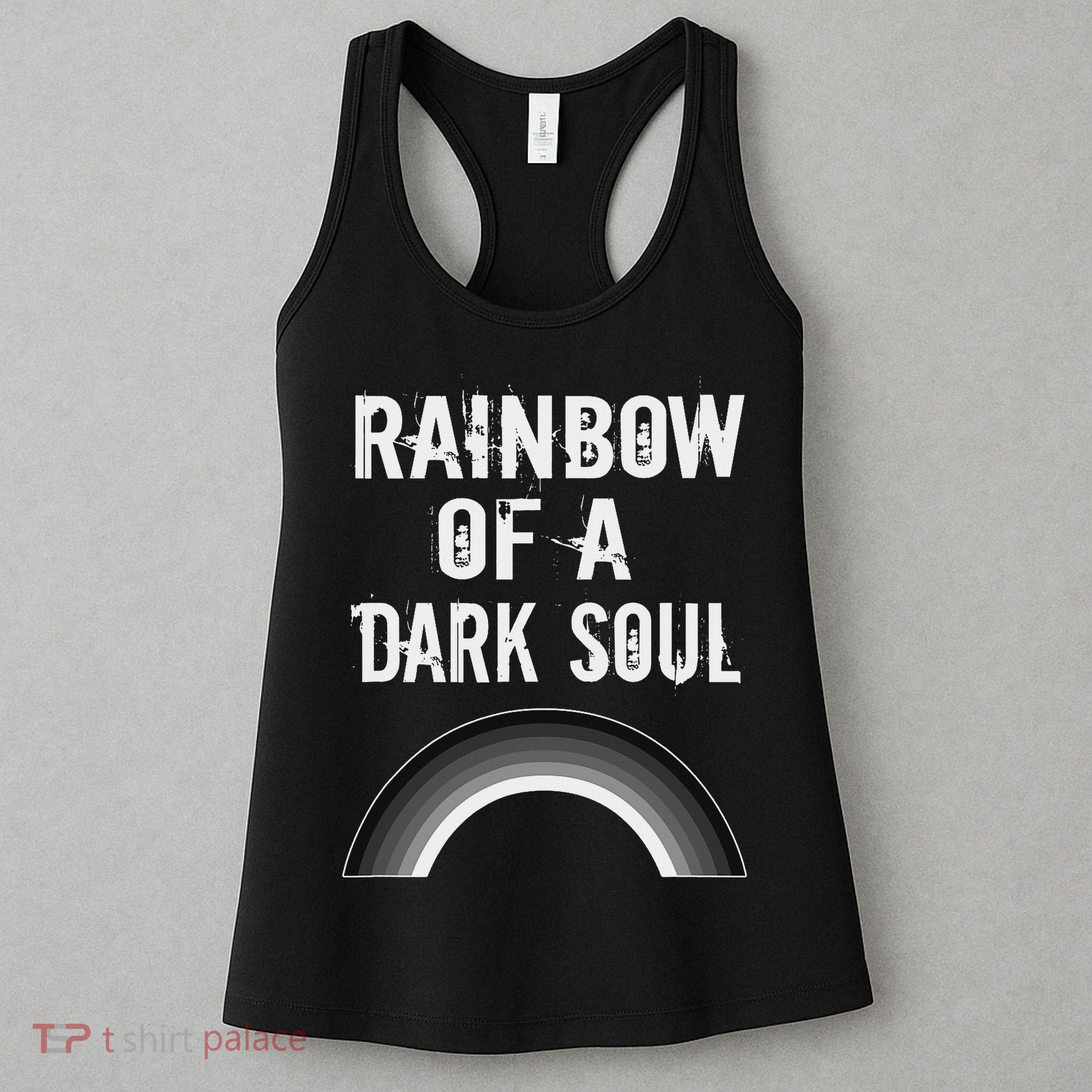 Gothic Grunge Rainbow Of A Dark Soul Goth Occult Women's Tank Top