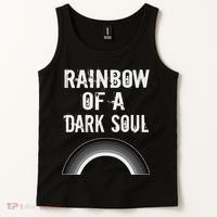 Gothic Grunge Rainbow Of A Dark Soul Goth Occult Tank Top thumb 2