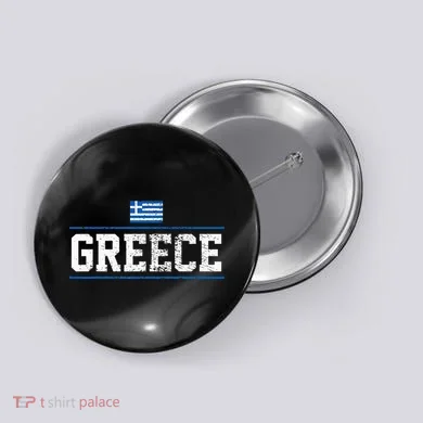 Greece Button