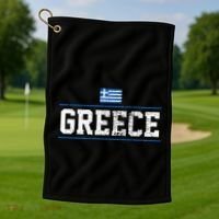 Greece Golf Towel thumb 1