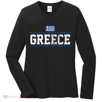 Greece Women's Long Sleeve Shirt