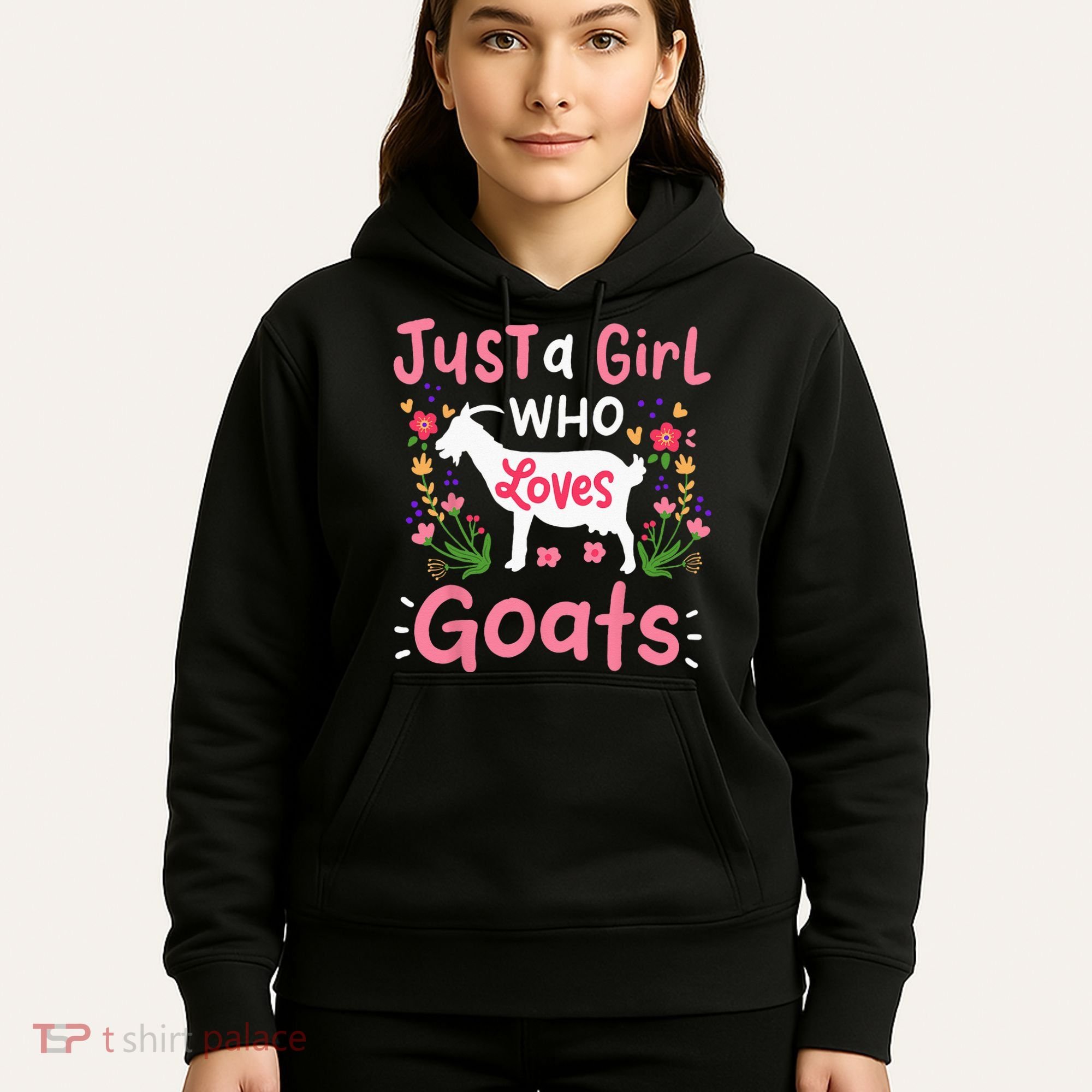Goats Goat Rancher Farm Hoodie