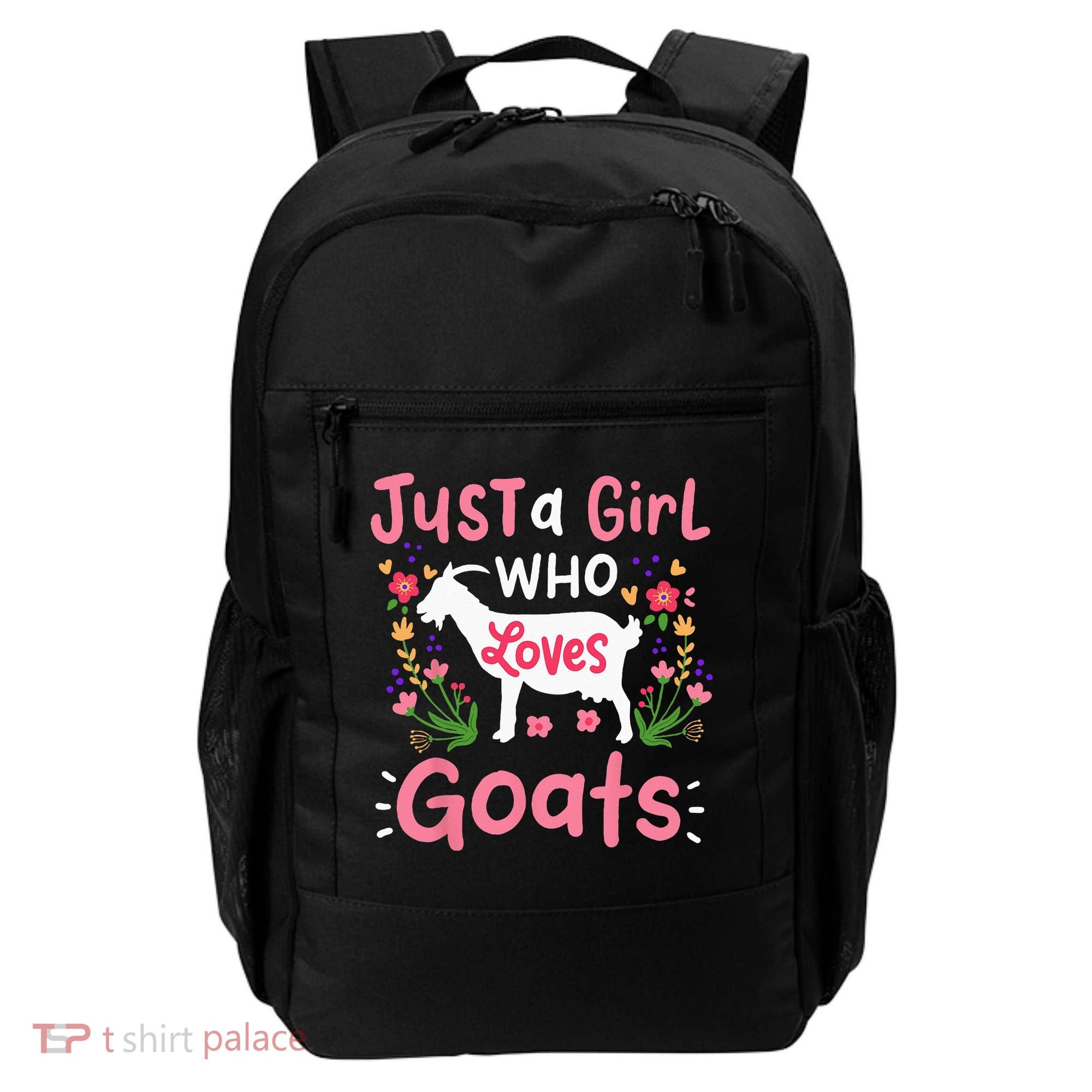 Goats Goat Rancher Farm Backpack
