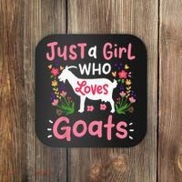 Goats Goat Rancher Farm Coaster thumb 0