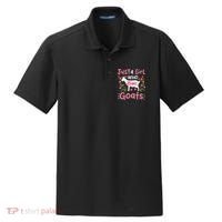 Goats Goat Rancher Farm Dry Zone Grid Polo thumb 0