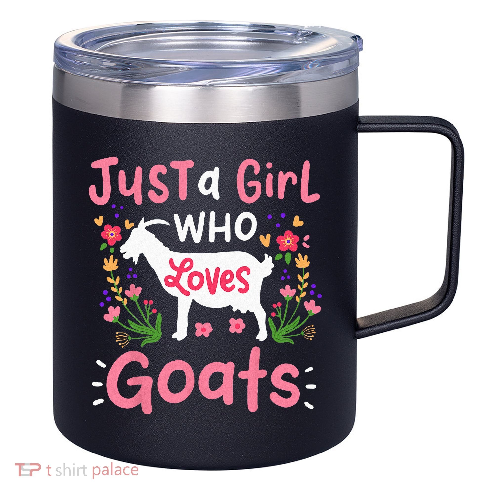 Goats Goat Rancher Farm 12oz Stainless Steel Coffee Mug