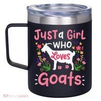 Goats Goat Rancher Farm 12oz Stainless Steel Coffee Mug thumb 2