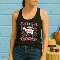 Goats Goat Rancher Farm Women's Tank Top thumb 2