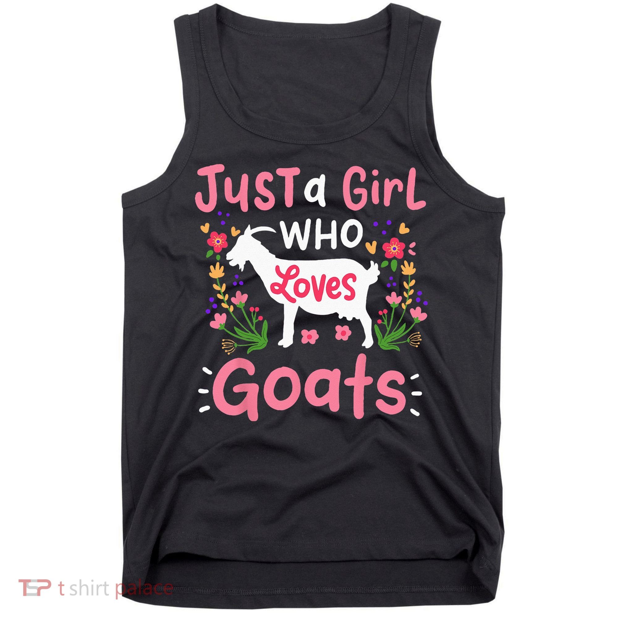 Goats Goat Rancher Farm Tank Top