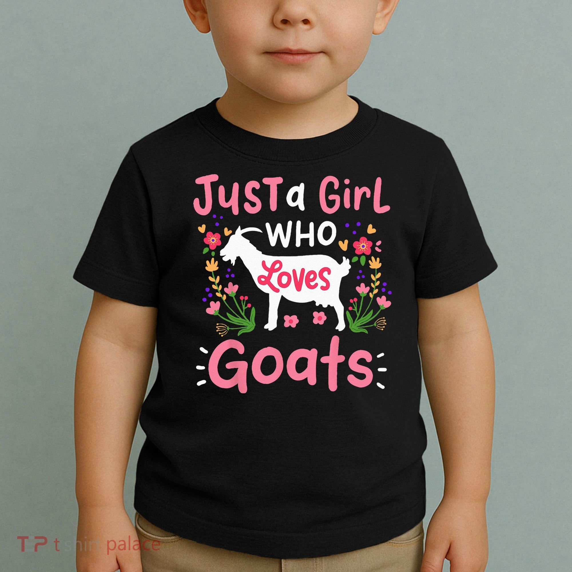 Goats Goat Rancher Farm Toddler T-Shirt