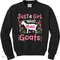 Goats Goat Rancher Farm Kids Sweatshirt thumb 0