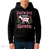 Goats Goat Rancher Farm Kids Hoodie thumb 4