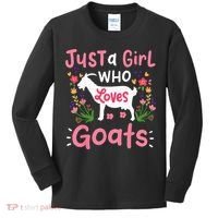 Goats Goat Rancher Farm Kids Long Sleeve Shirt thumb 0