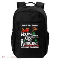 Grandma Got Run Over By A Reindeer Christmas So Pardon Me Gift Backpack thumb 0