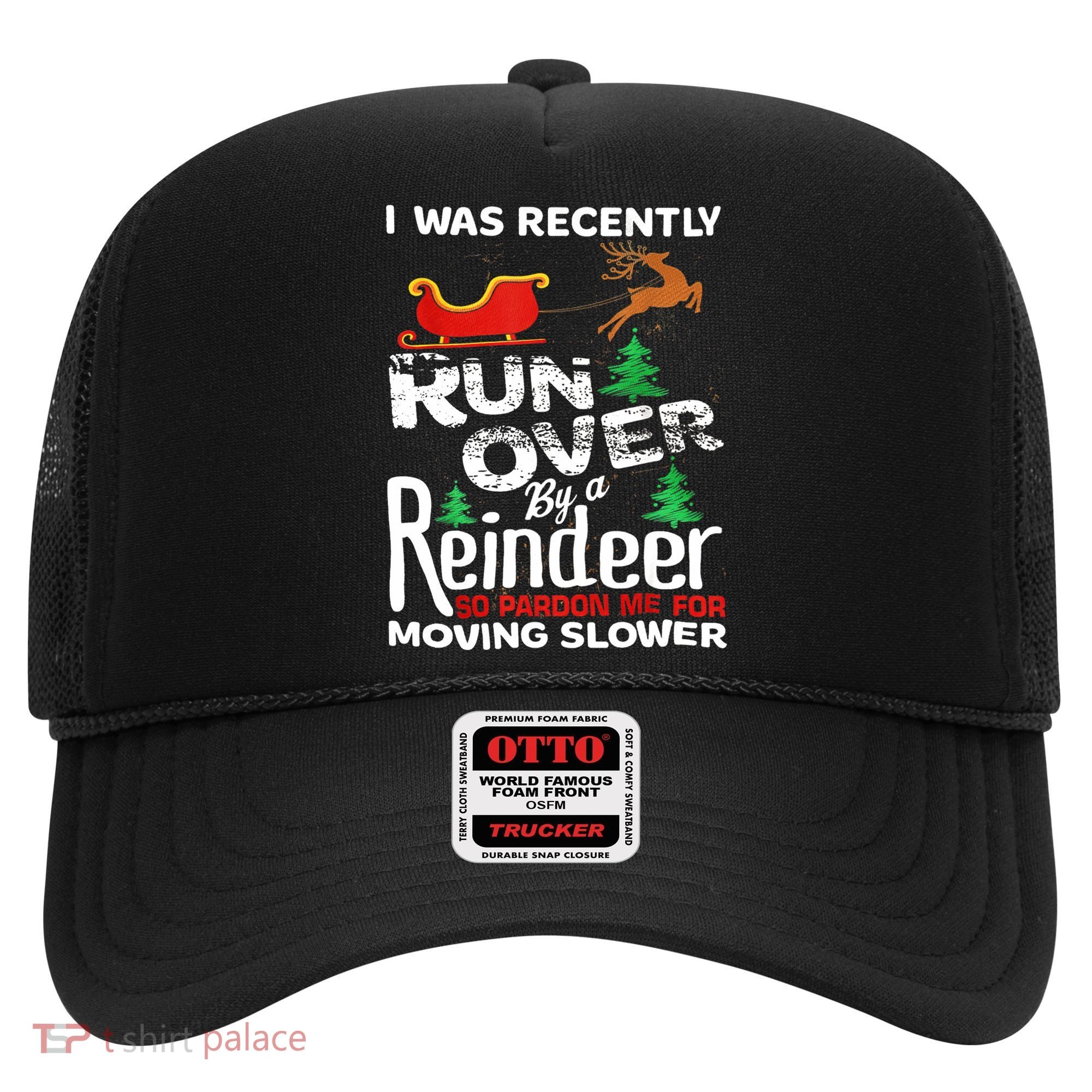Grandma Got Run Over By A Reindeer Christmas So Pardon Me Gift Hat
