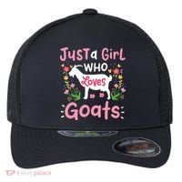 Goats Goat Rancher Farm Flexfit Unipanel Trucker Cap thumb 0