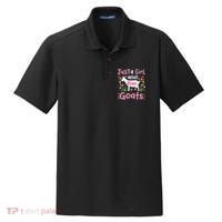 Goats Goat Rancher Farm Dry Zone Grid Polo thumb 0