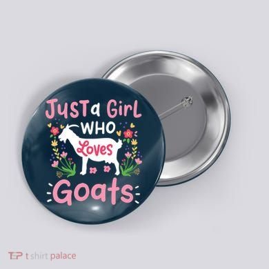 Goats Goat Rancher Farm Button