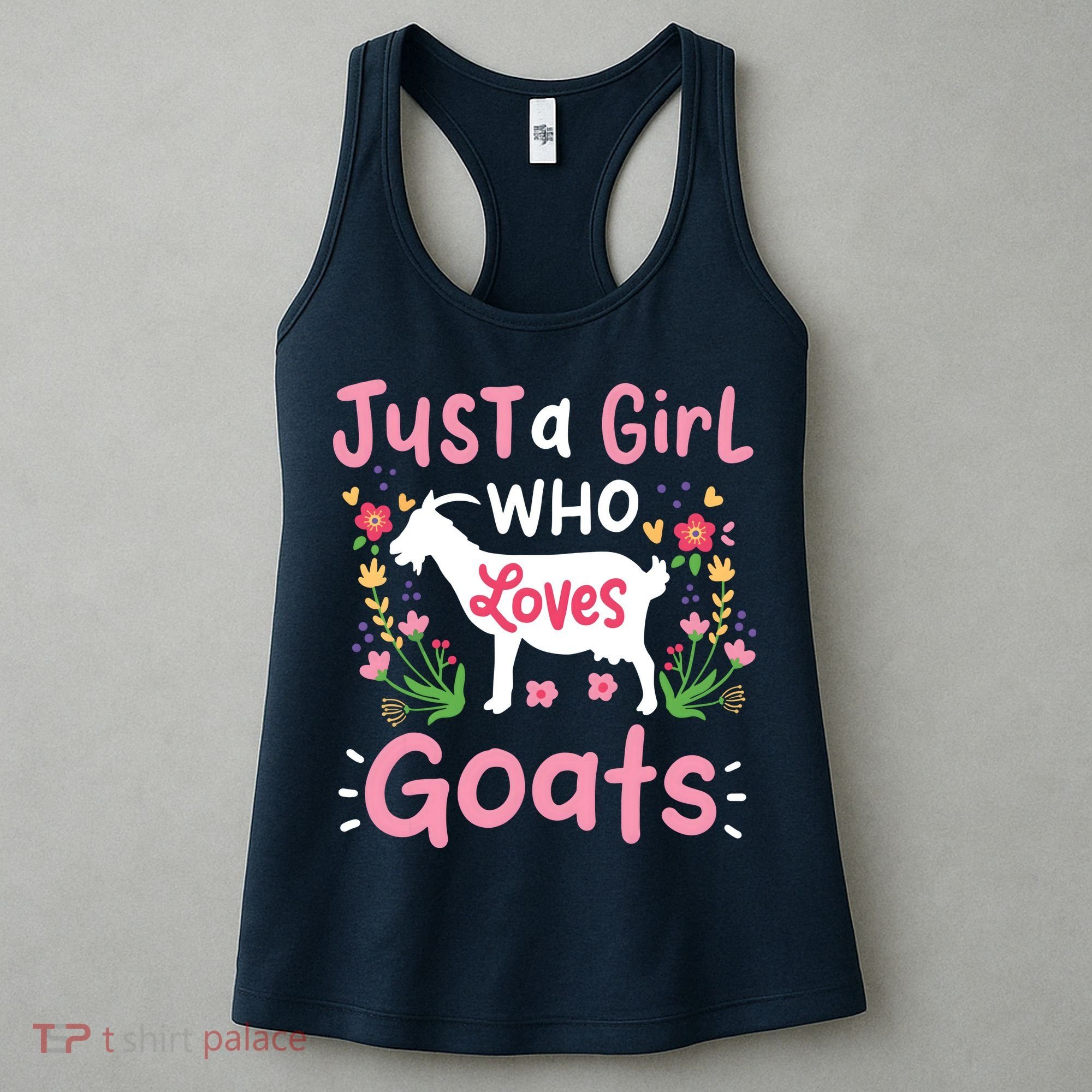 Goats Goat Rancher Farm Women's Tank Top