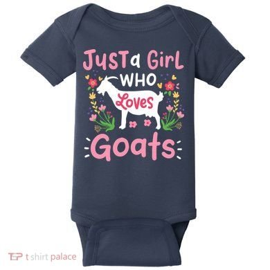 Goats Goat Rancher Farm Baby Bodysuit