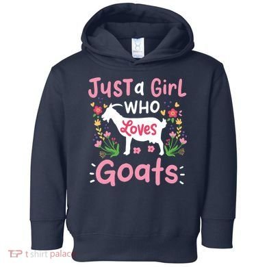 Goats Goat Rancher Farm Toddler Hoodie