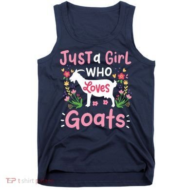 Goats Goat Rancher Farm Tank Top