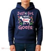 Goats Goat Rancher Farm Kids Hoodie thumb 4