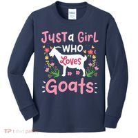 Goats Goat Rancher Farm Kids Long Sleeve Shirt thumb 0