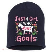 Goats Goat Rancher Farm Short Acrylic Beanie thumb 0