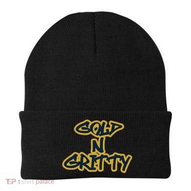 Grit Grateful Resilient Intensity Together Gold N Gritty Beanie