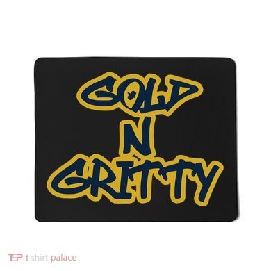 Grit Grateful Resilient Intensity Together Gold N Gritty Mousepad