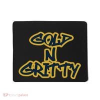 Grit Grateful Resilient Intensity Together Gold N Gritty Mousepad thumb 0
