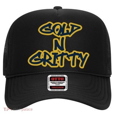 Grit Grateful Resilient Intensity Together Gold N Gritty Hat
