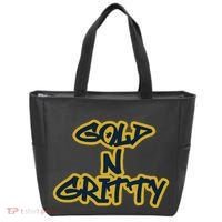 Grit Grateful Resilient Intensity Together Gold N Gritty Tote Bag thumb 0