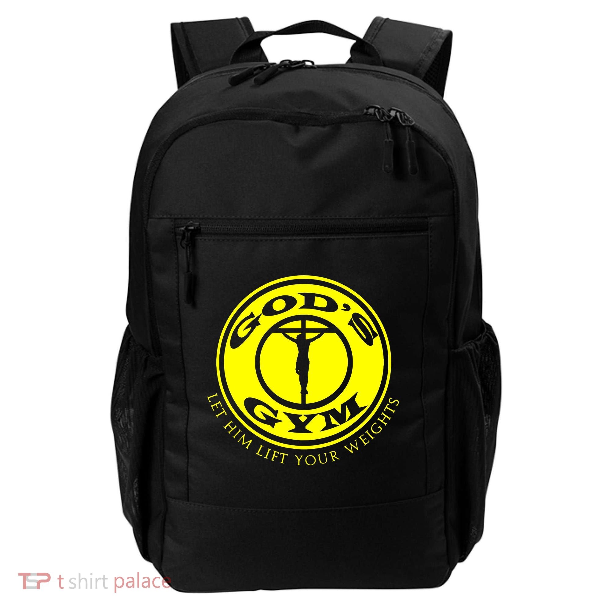 Gods Gym Religion Backpack