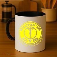 Gods Gym Religion Coffee Mug thumb 4