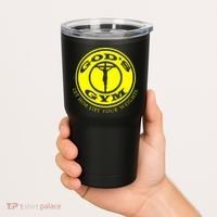 Gods Gym Religion Tumbler thumb 2